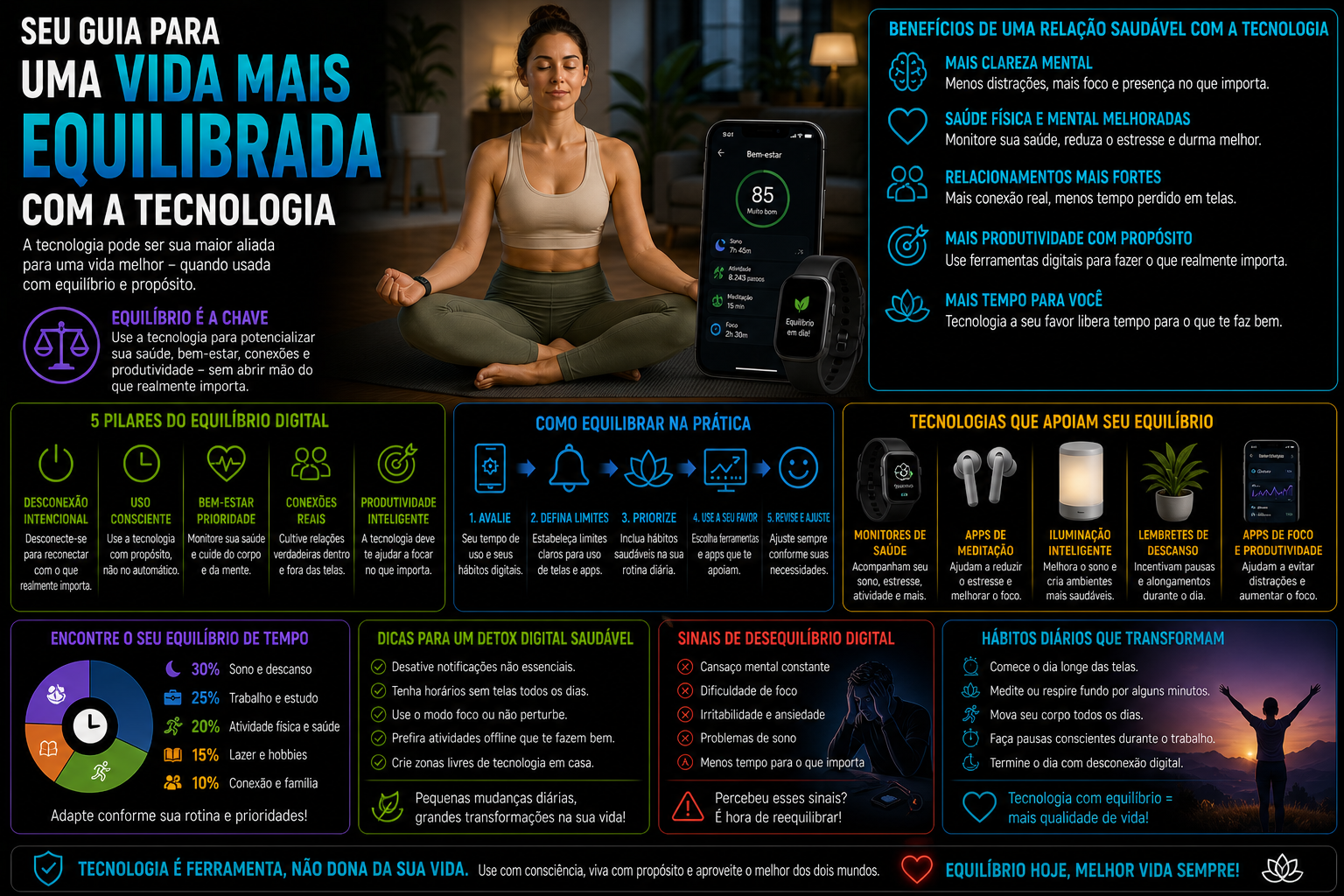 Seu Guia para uma Vida Mais Equilibrada com a Tecnologia