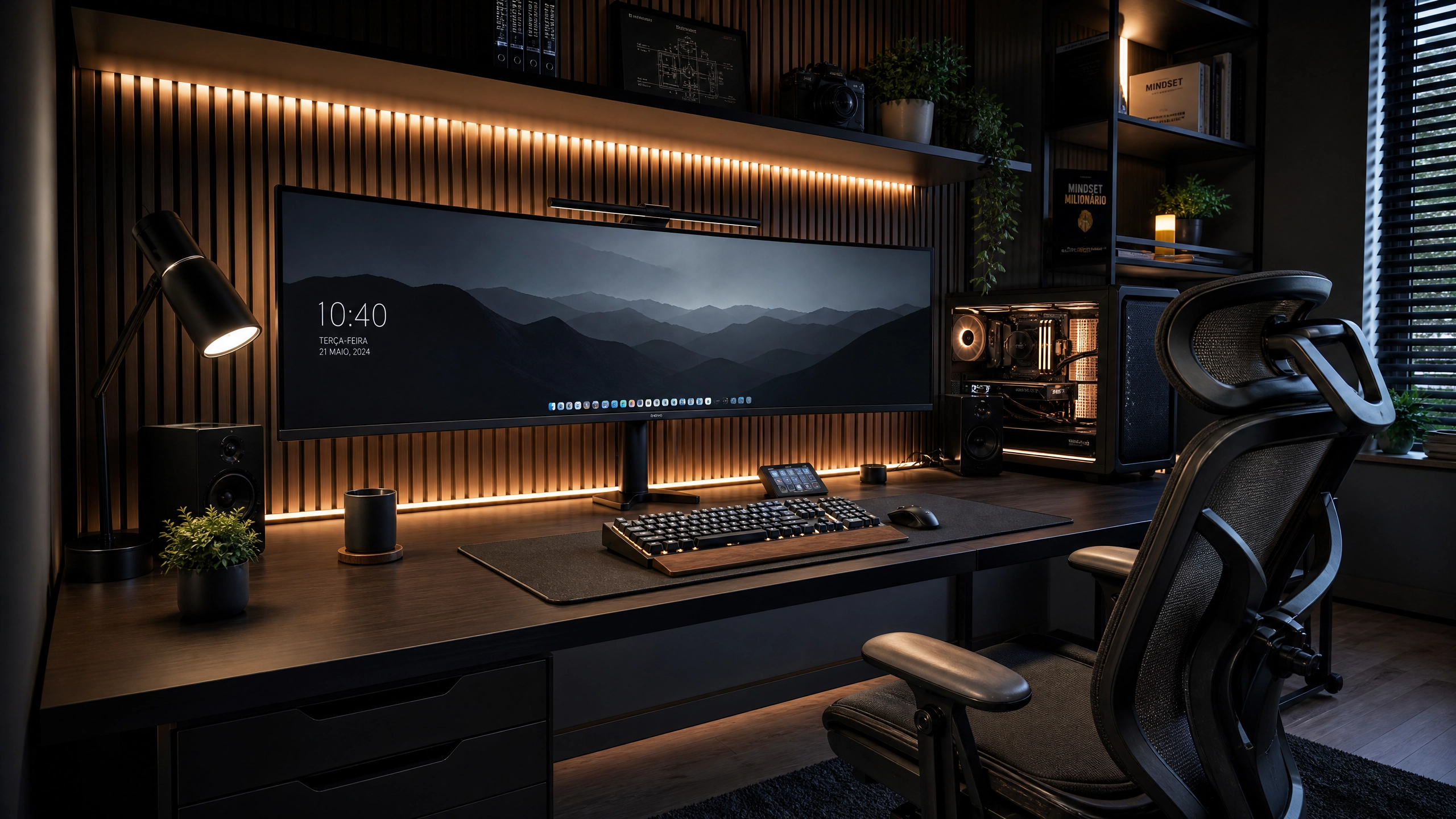 Home Office de Alta Performance: Gadgets Essenciais para um Escritório Produtivo e Ergonômico